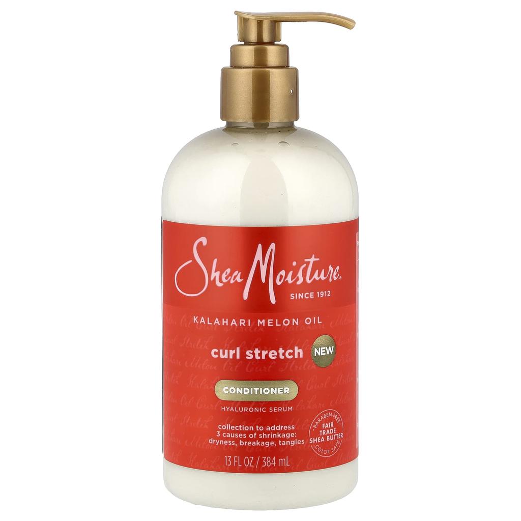 SheaMoisture Conditioner, Curl Stretch, Kalahari Melon Oil, 384 Ml (13 Fl Oz)