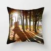 Luxury Home Decor Pillow Cover Car Living Room Sofa Cushion Cover Beautiful Natural Scenery Pattern Cushion Cover