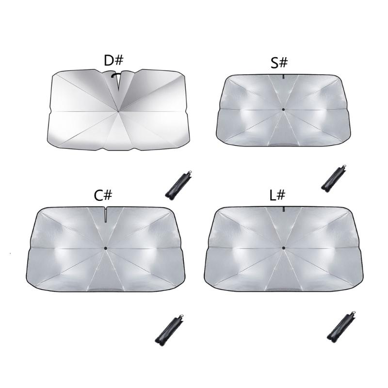 Car Windshield Sun Shade and Heat Sun Visors Protector Foldable Reflectors Windshields Umbrella