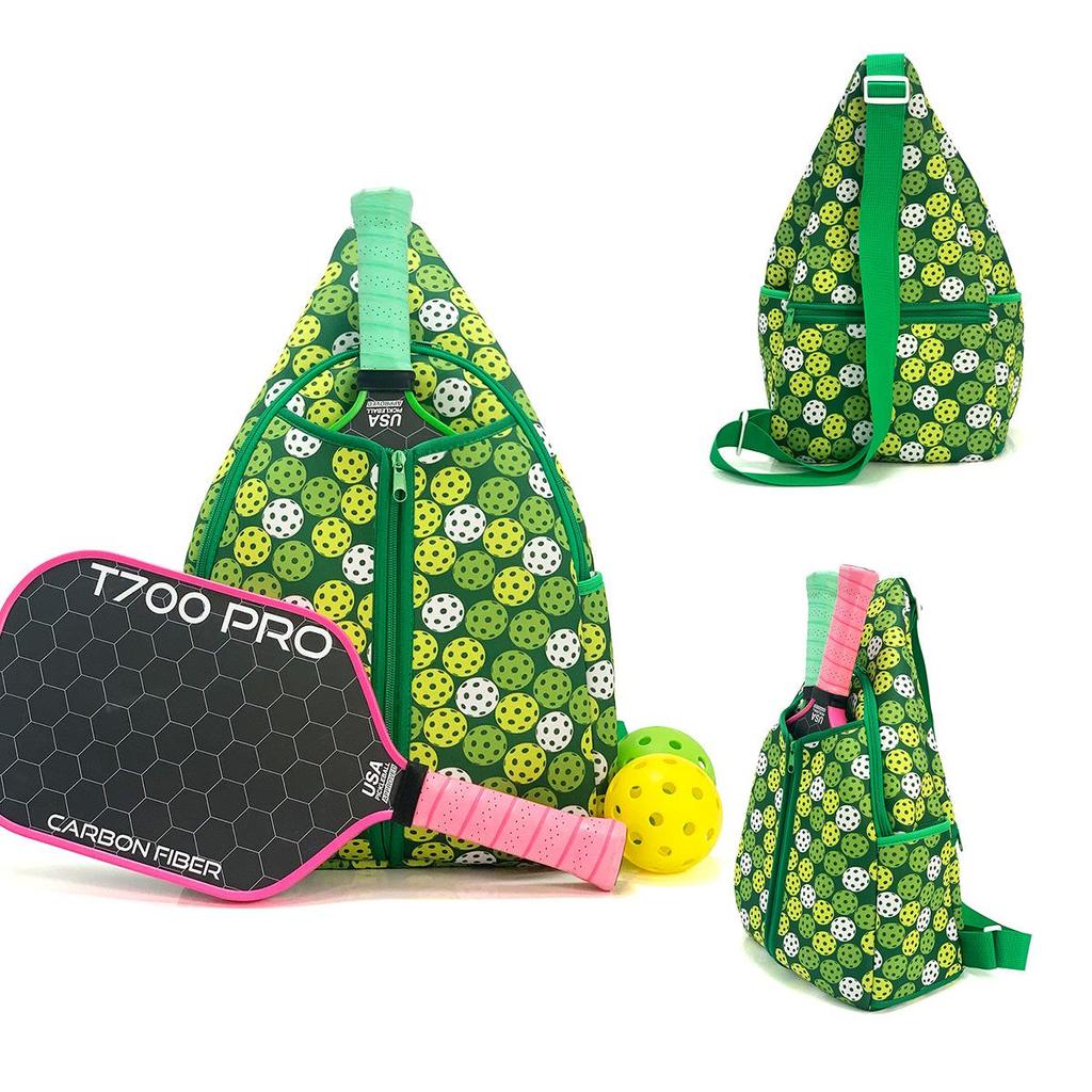 2025 Portable Sports Bag for Badminton, Tennis & Pickleball - Fits 2 Rackets, Handheld, Large-Capacity, Down Cotton