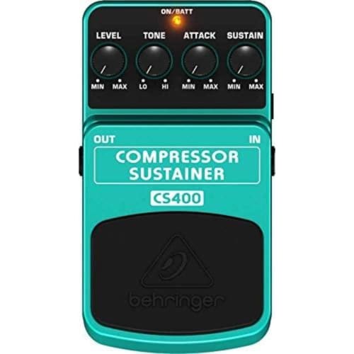 

BEHRINGER COMPRESSOR/SUSTAINER CS400 Compressor Effects Pedal
