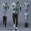 WEZHO Men's Quick Dry Running & Training Suit