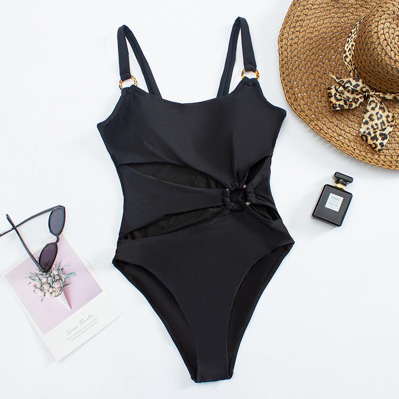 Sexy Triangle Chains Bikini Sets Micro Thongs Swimsuit Women Bathing Suit Biquini Bandage Beachwear Print Swimwear Thong Bikini
