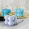 Candles Silicone Mould 3D Mini Bubble Cube Ball Silicone Mould DIY Chocolate Candle Silicone Mould