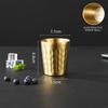 304 Stainless Steel Double-layer Beer Cup Coffee Cup
