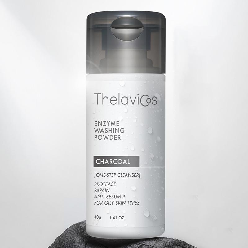 Thelavicos Aktivkohle-Enzym-Waschpulver 40g