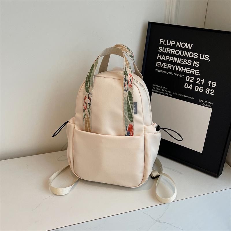 

Japanese simple and versatile backpack women s 2025 new fashion and leisure shoulder backpack light travel student breast bag