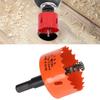 Hole Saw Drill Bit Sharply Teeth Easy Chip Removal High Hardness HSS Hole Cutter with Arbor for Wood Metal