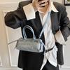 2025 Spring/summer New Fashion Casual Hand-held Baguette Bag Women's Korean Version of Temperament High-end Trend One-shoulder Crossbody Bag