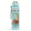 1PC Vintage Dark Fantasy Band Art Collage Print 750ml Portable Sports Water Bottle Leakproof Gym Outdoor Travel Drink Cup
