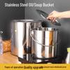 Ізольований відерце для води з нержавіючої сталі з кришкою