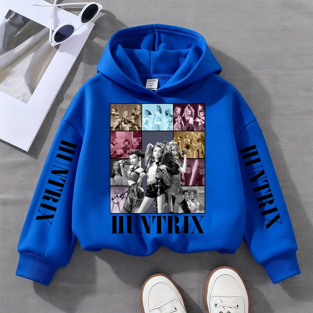 Fashion Children's Clothing Cartoon Printed Sweatshirt Casual Comfort Hoodie Girls