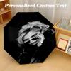 Portable Auto Folding Umbrella,Lady Gaga 8 Rib Waterproof Umbrella For Camping Commute
