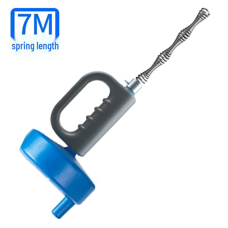 

Инструмент для прочистки туалета и слива с ручным приводом