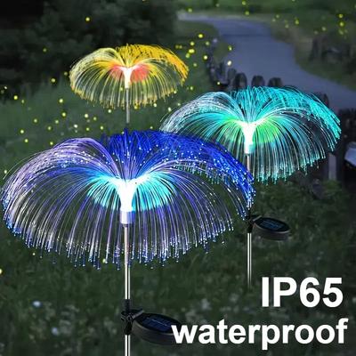 Lumini LED de Grădină Decorațiune Meduză Lumini cu Energie Solară Impermeabile Lampă Solară pentru Alei Exterioare Decor Vila Curte