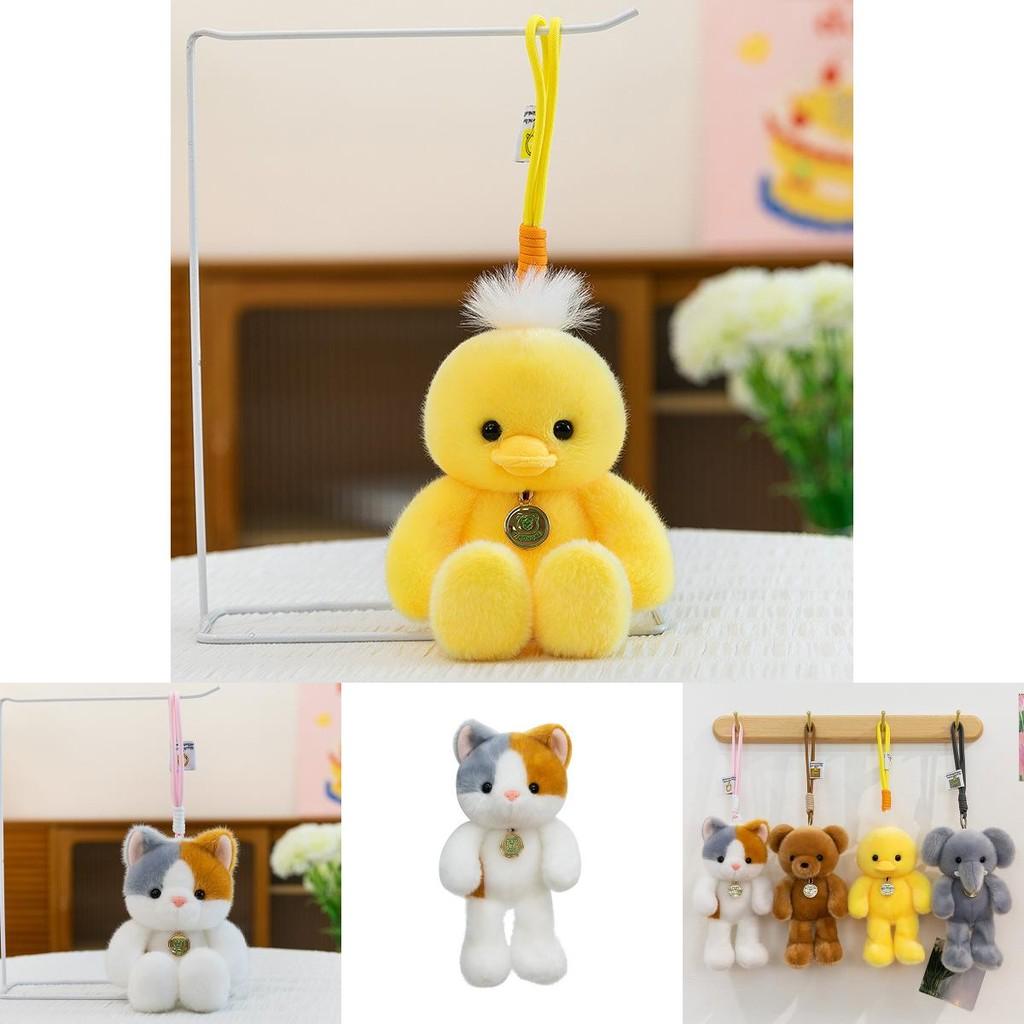 Plush Bunny Pendant Soft Toy For Kids Gift And Backpack Decoration