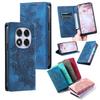 For Xiaomi Redmi Note 14 Pro+,14 Pro 5G 4G,POCO X7 5G Mandala Embossed PU Leather Flip Wallet Case Magnetic Closure Cover