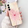 For Samsung A15 Case SM-A155F Clear Luxury Cute Fashion Flowers Funny Painted Back Cover For Samsung Galaxy A15 Phone Case Funda