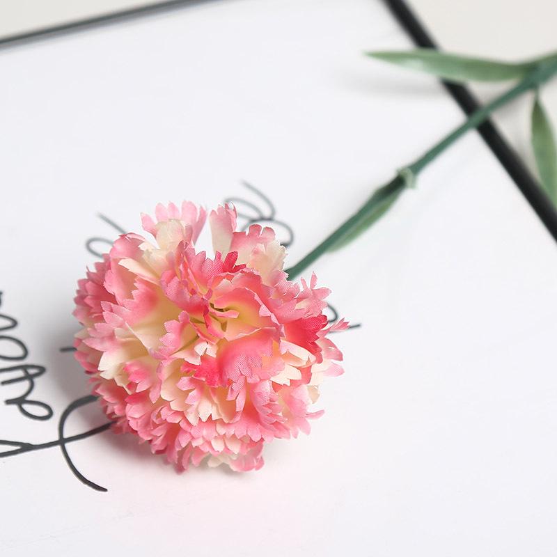 High-End Artificial Carnation Bouquet for Weddings and Home Decor