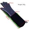 Household BBQ Oven Gloves Heat Resistant Gloves Silicone Baking Oven Mitts Barbecue Heat Lnsulation Microwave Gloves Mitts