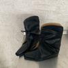 Fashion 2025 New Style Women's Cowboy Boots Pointed Toe Thick Heel Female Short Boots Large Size Bow Trouser Boots for Women