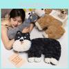 Adorable Cartoon Dog Plush Toy Soft Pillow Companion For Girls With Cute Design