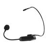 Kabelloses Mikrofon-Headset 2,4G System Mit Empfänger Für PA-Lautsprecher-Mischpult Karaoke-Stimmprojektor Lange Akkulaufzeit Schwarz