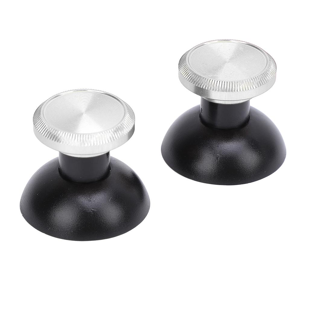 6 Pcs Metal Thumbsticks 2 Standard 2 Low Dome 2 High Dome Aluminum Alloy Thumbsticks Replacement for Edge Controller