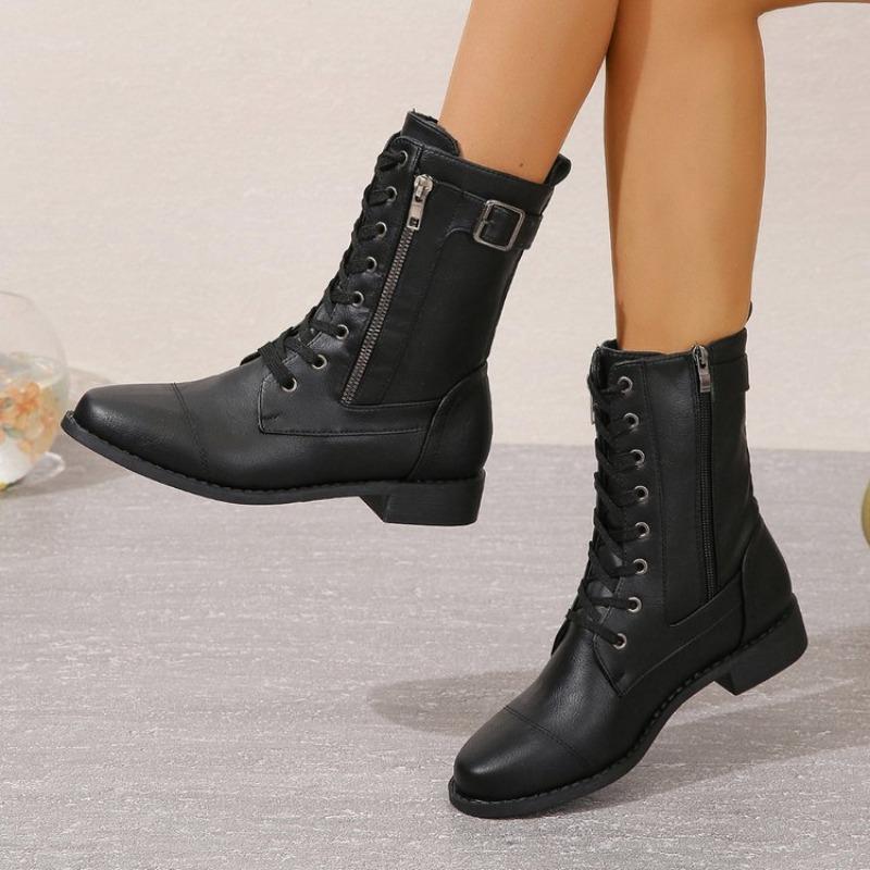 Women's Plus-Size Winter Short Boots - Fashionable, Versatile, European Style