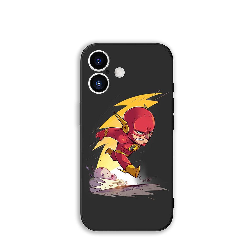 

Cover for Apple iPhone 17 16 11 Pro XS Max XR 6 7 8 Plus 16E SE 2020 Air 5 SE2 Soft Phone Case The DC Movie Flash Coque iPhone 8