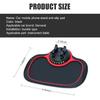 Pack-1 Car Dashboard Anti-Slip Mat, Multi-Function Mobile Phone Holder Parki