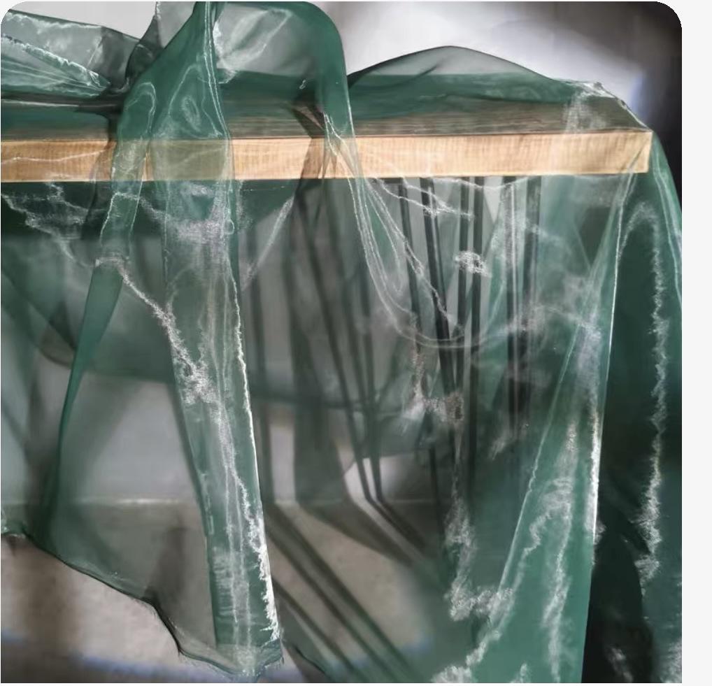 White Water Gauze: Light, Flowing, Transparent Yarn for Wedding Decor & Creative Exhibitions