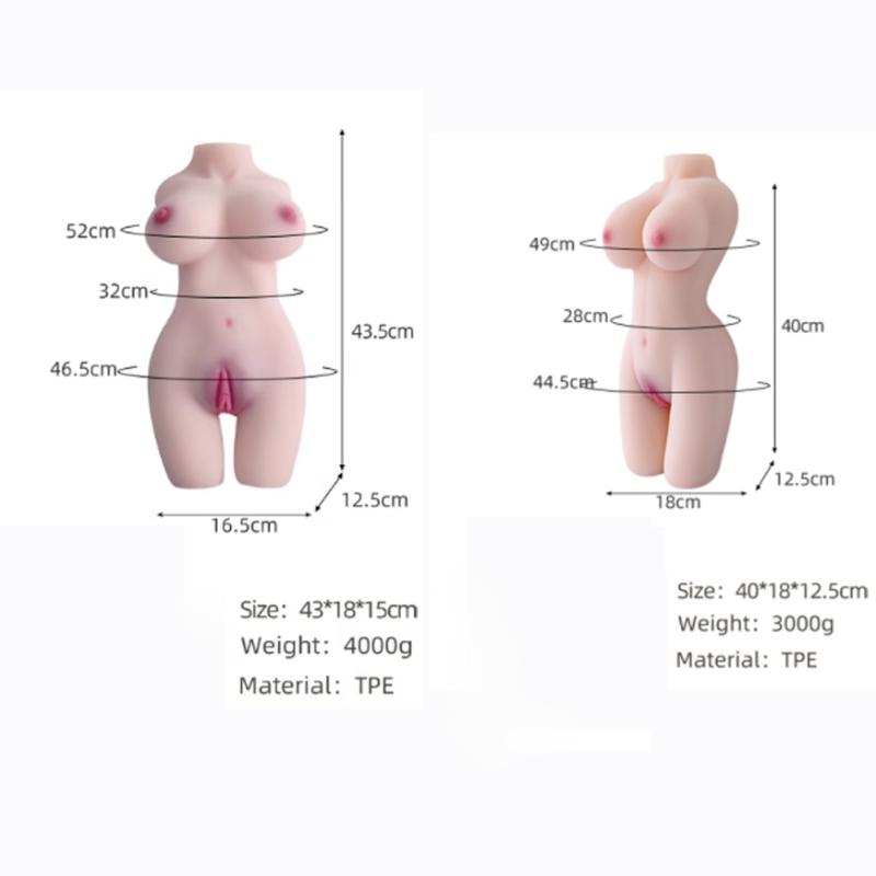 Male Adult Adult Toy Physical Doll Airplane Cup Masturbation Simulation Can Be Inserted Into Half Body Huge Breasts Yin Buttocks Inverted Model