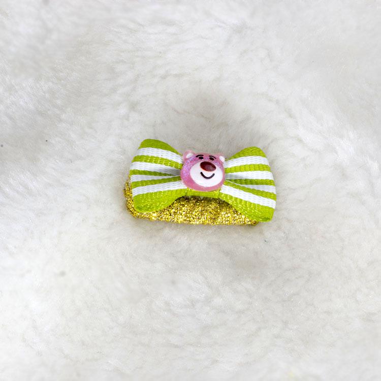 Bowknot Dog Hair Clip for Yorkshire Terrier, Teddy, Schnauzer, Maltese