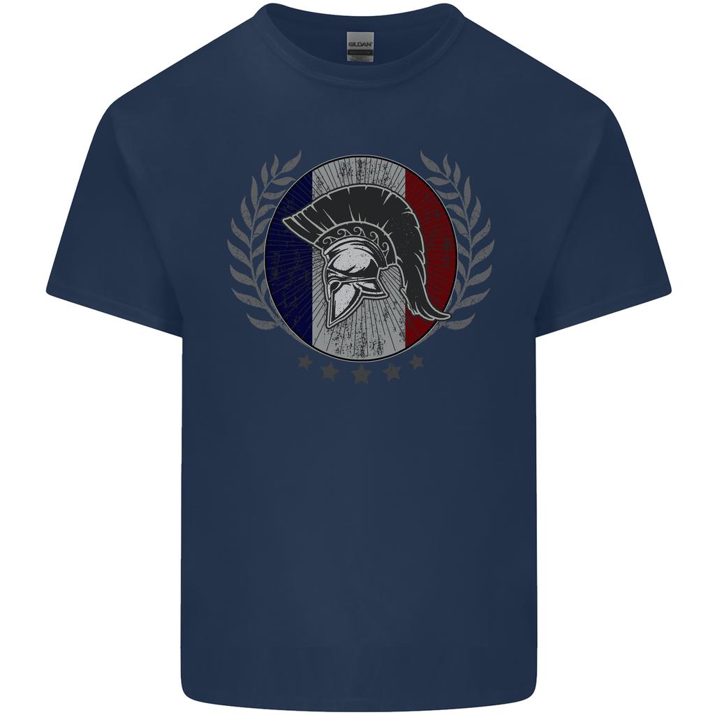 French Bodybuilding Flag Gym Training France Unisexs Light Cotton TShirt