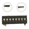 5Pcs 8-bit DIP Switches 3-position Piano Key Type Switches 2.54mm Pitch Circuit Breakers And Isolating Switches