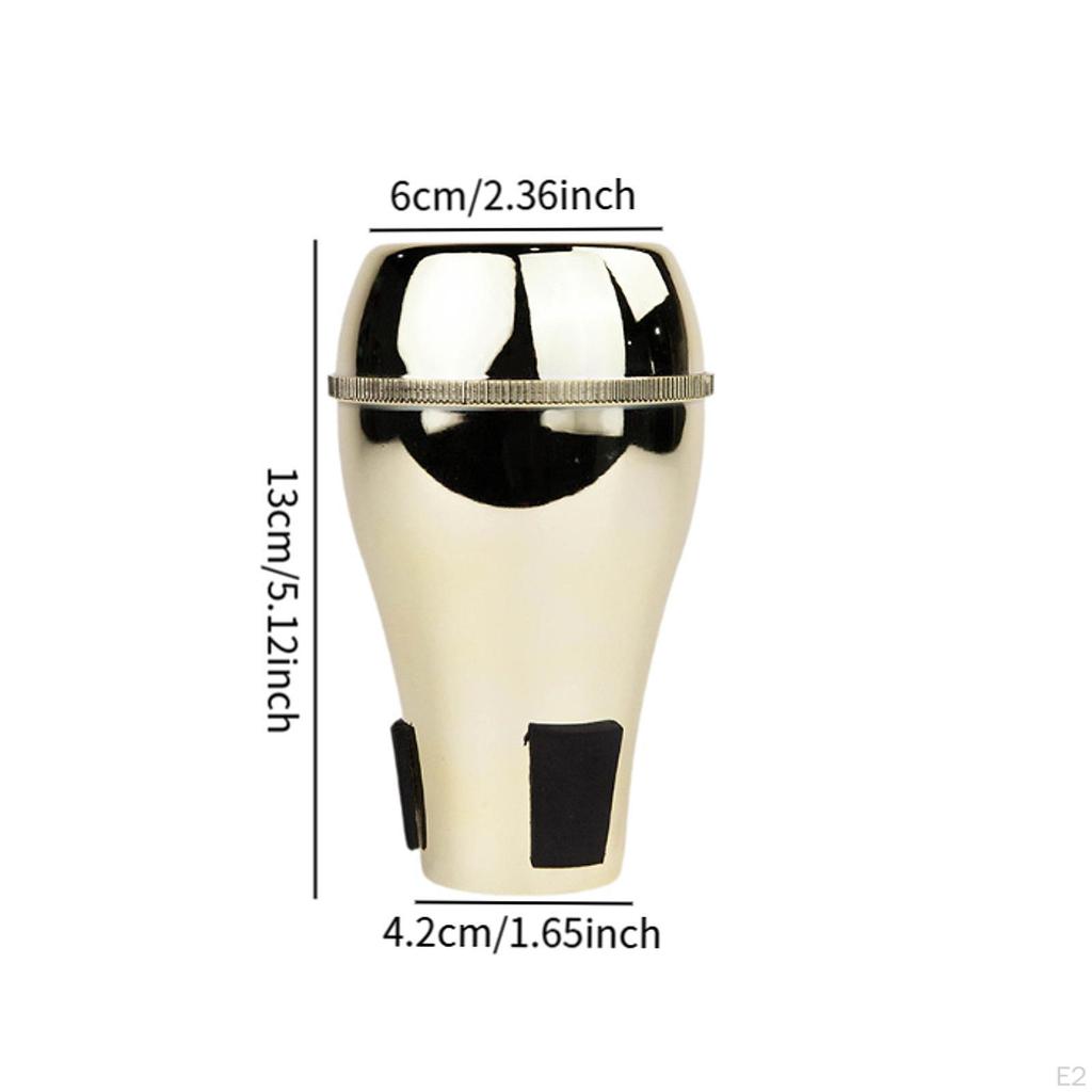 Trombone Straight Mute BB Practice Easy To Install Sound Weaken for Musician