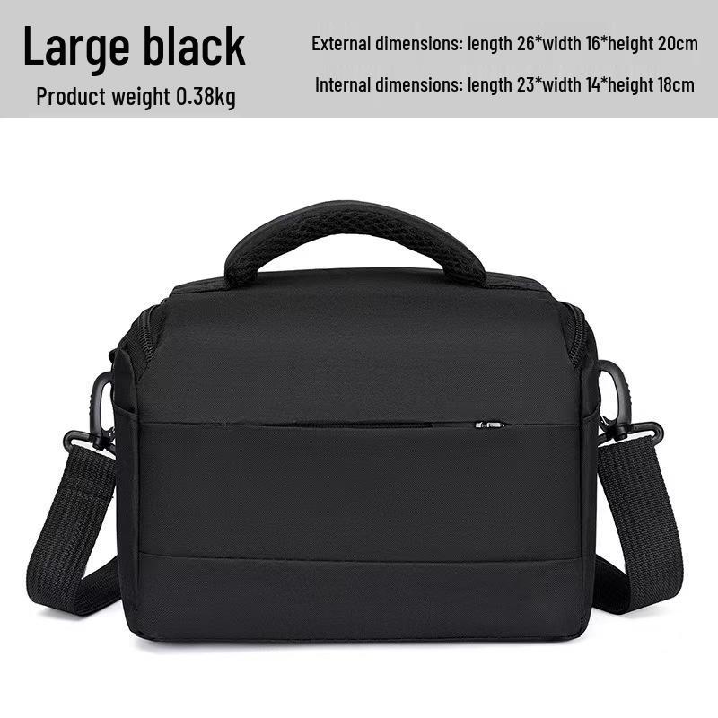 Professional Single Shoulder DSLR Camera Bag for Canon, Nikon, Sony, and Fuji Mirrorless Cameras