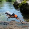 Fly Fishing Insect Fly Fishing Lures Fly Trouts Fish Baits Foam Head Hook Fly Fishing Tackle Sharpened Hook Fly Lures