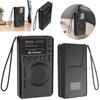 Mini DAB FM Digital Radio with Headphone Jack Color Screen Pocket Radio BT5.0 MP3 Playback Speaker for Outdoor Camping Hiking