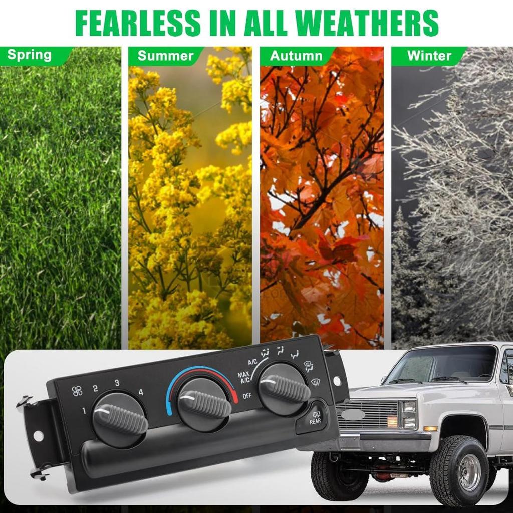 Compatible Air Conditioning Control Panel Switch for Chevrolet 599-261 15098966