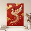 DIY Pearl Diamond Art Painting Kits for Adult and Beginners, Majestic Phoenix Sparkling Painting Craft Home Wall Decor Handmade Gift