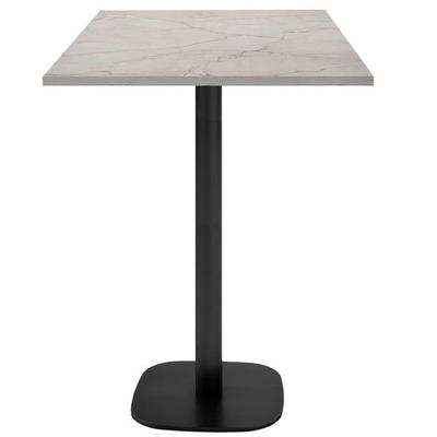 60 X 60 Cm High Table - Round Marble Yule Model