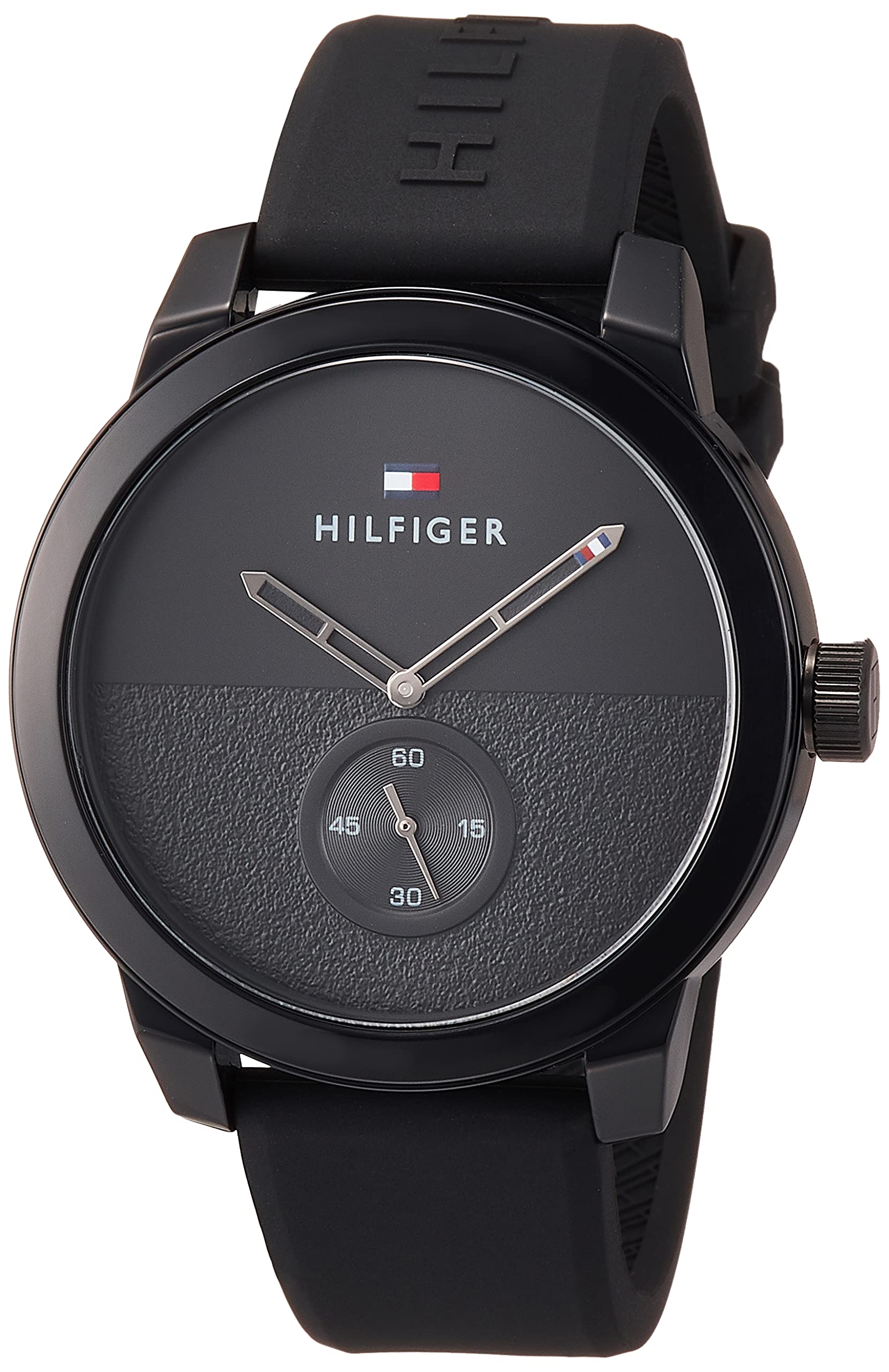 

[Tommy Hilfiger] Watch DENIM 1791802 Men s Black [Item]