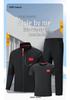 Unisex Chinese Wushu Sports Suit: 3-Piece Training & Coach Uniform for Team Events