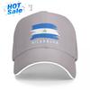Unisex Sandwich Nicaragua Flagge Nicaraguaner Baseballkappe Männer Frauen Hip Hop Kappen Snapback Golfhut Angeln