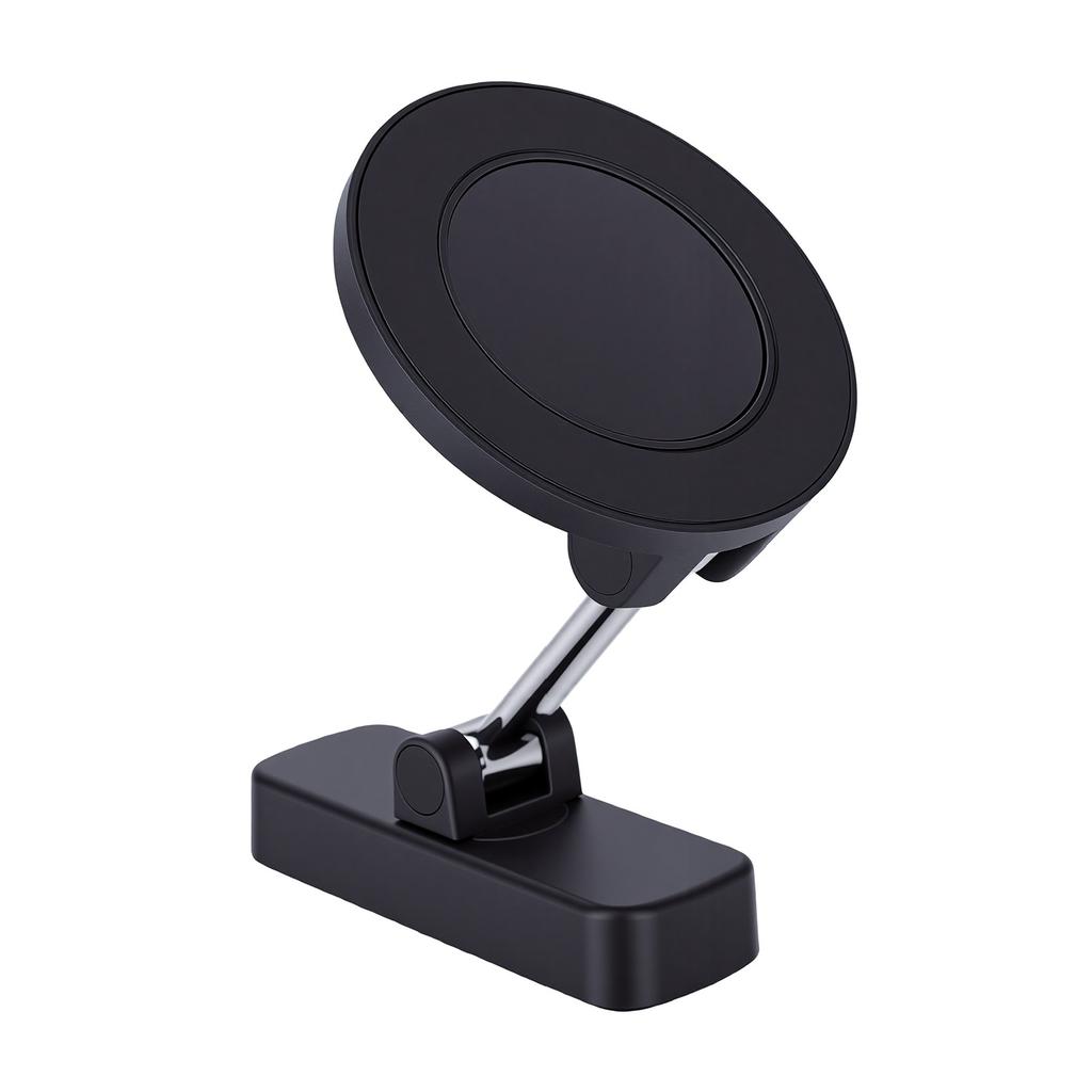 Phone Mount for Cart Gym 360 Rotation Dual Side Folding Design Heavy Duty N52 Magnetized Base