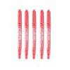 5pcs Marker Pens Double Tip Art Black Permanent Paint Marker Pen for Plastic Wood Stone Metal Glass Doodling Marking Graffiti