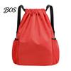 Durable Workout Backpack Sports Backpack, Drawstring Gym with Side Mesh Pockets, Travel And Waterproof for Basketball Soccer Swim Men Women
