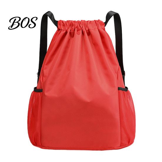 Durable Workout Backpack Sports Backpack, Drawstring Gym with Side Mesh Pockets, Travel And Waterproof for Basketball Soccer Swim Men Women
